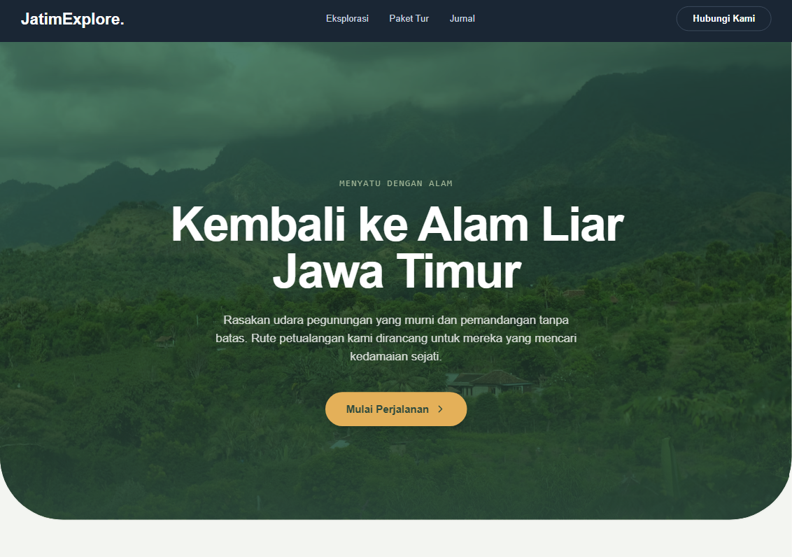 Landing Page — tempat wisata